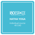 HATHA YOGA Individual course 40 CAD