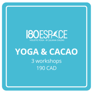 COCOA & YOGA 3 workshops 190 CAD